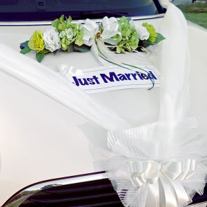 감성 웨딩카장식 꾸미기 셀프 리본 자동차 플라워 면사포 일자꽃 핑크 실사용 후기 | 효과 있을까? - 상품 이미지 2