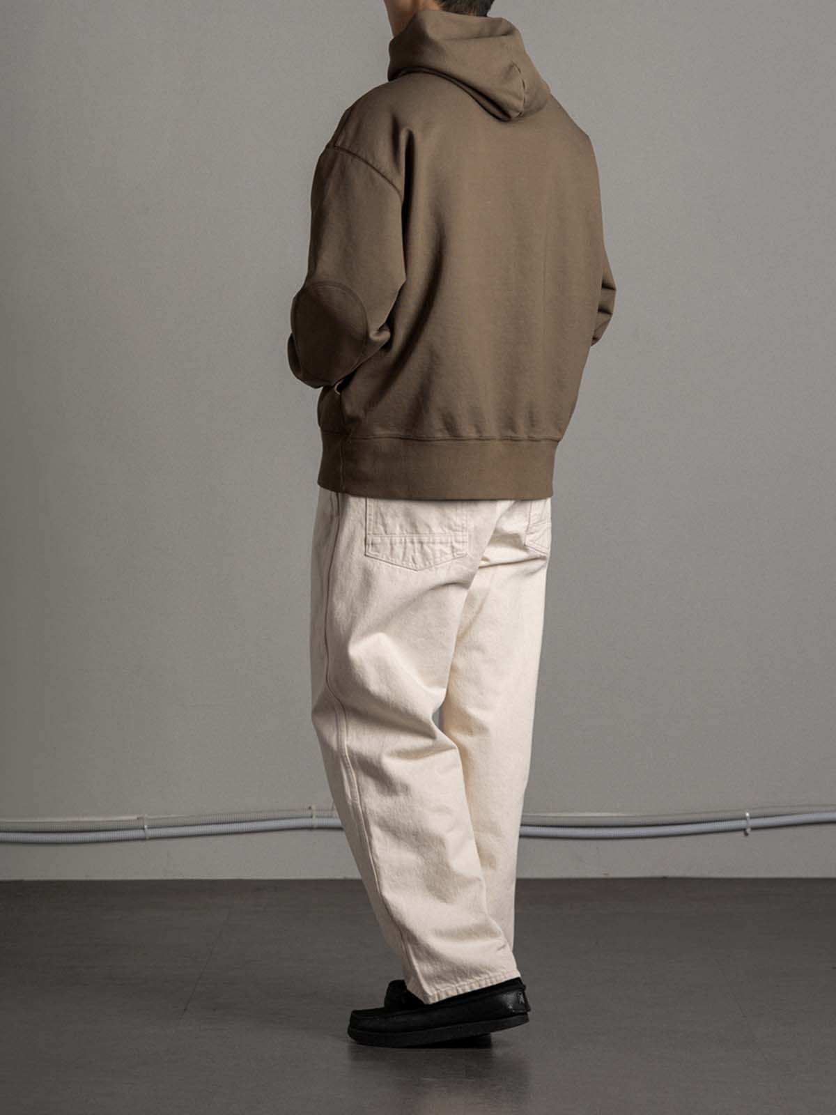 러프사이드 ROUGH SIDE OVERSIZED SWEAT HOODIE OAK : TRIPLESTORE