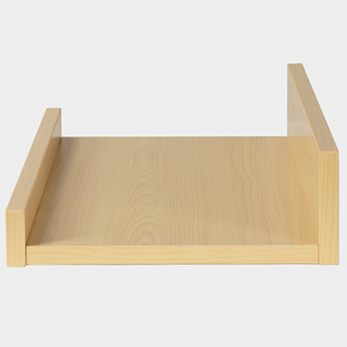 TUNEL 벽선반 55x26x9 550x260x90mm, 1단, 버치 6412.6698 이미지 6