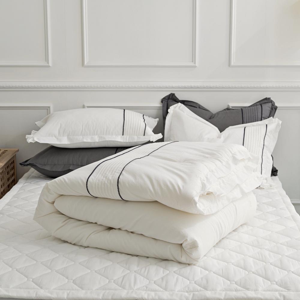 100수 순면 호텔 사계절 침구 퀸 라지킹 이불 세트