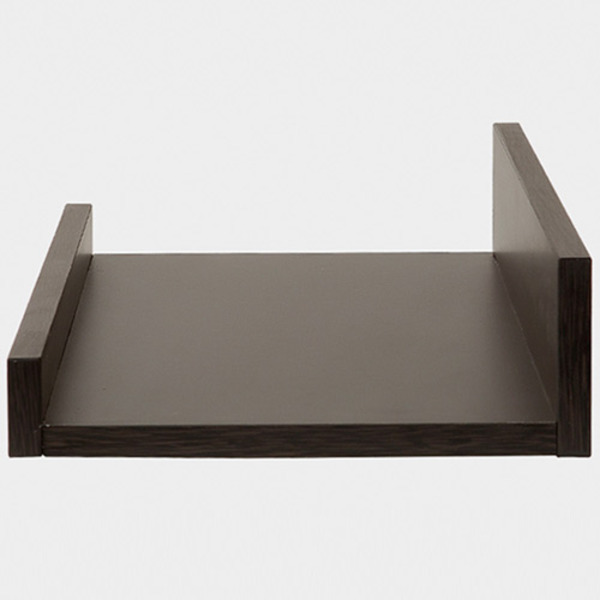 TUNEL 벽선반 55x26x9 550x260x90mm, 1단, 블랙브라운 5797.0564 - 상세 이미지 3
