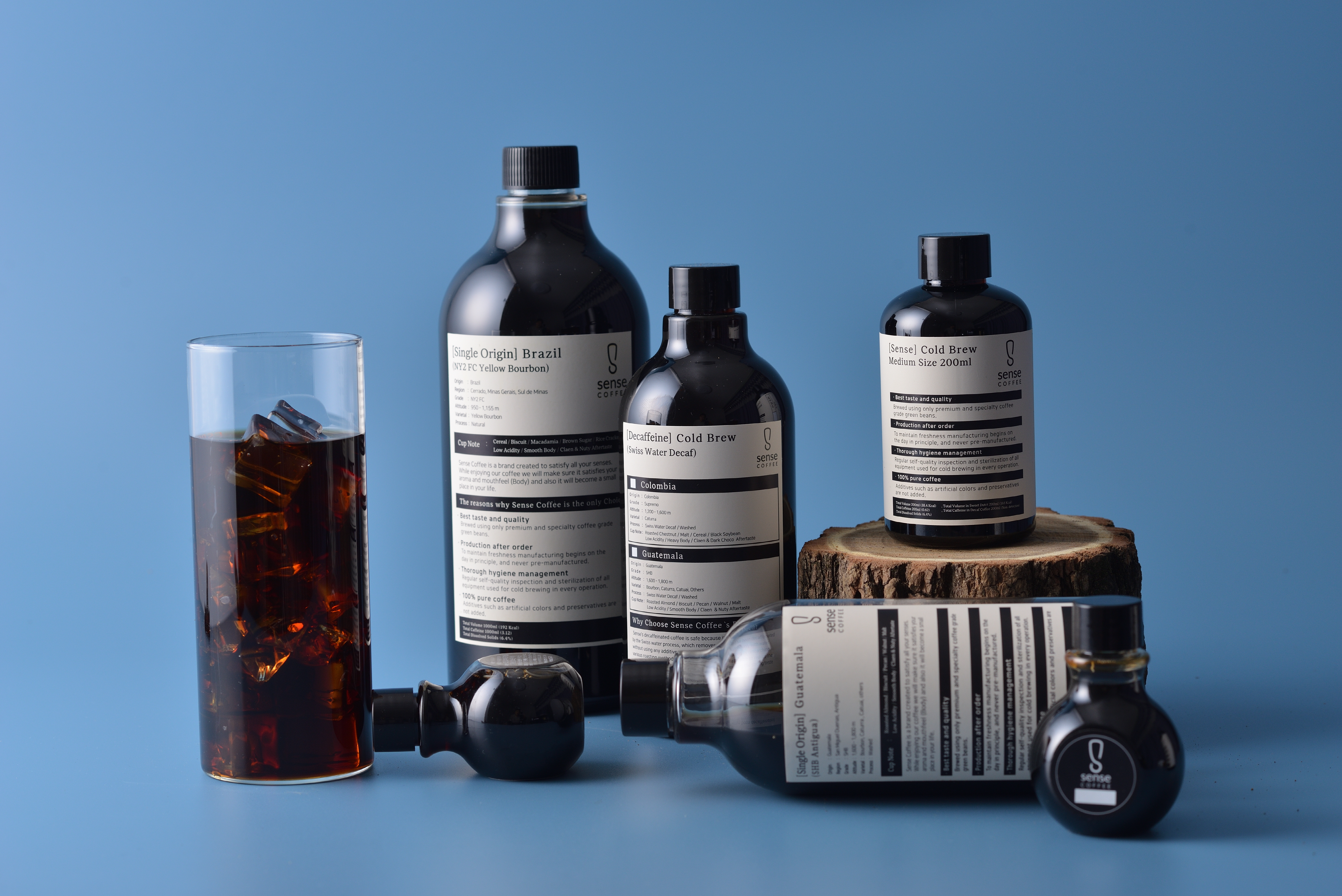 200ml 500ml 더치 커피 콜드브루 원액 바닐라라떼 디카페인 임산부