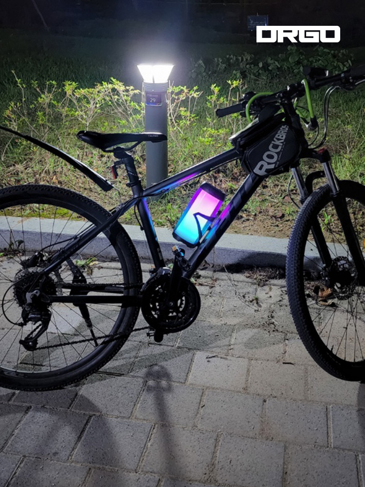 디알고 RGB LED TWS 휴대용 블루투스 스피커 BT-RGBT1 - 상세 이미지 2