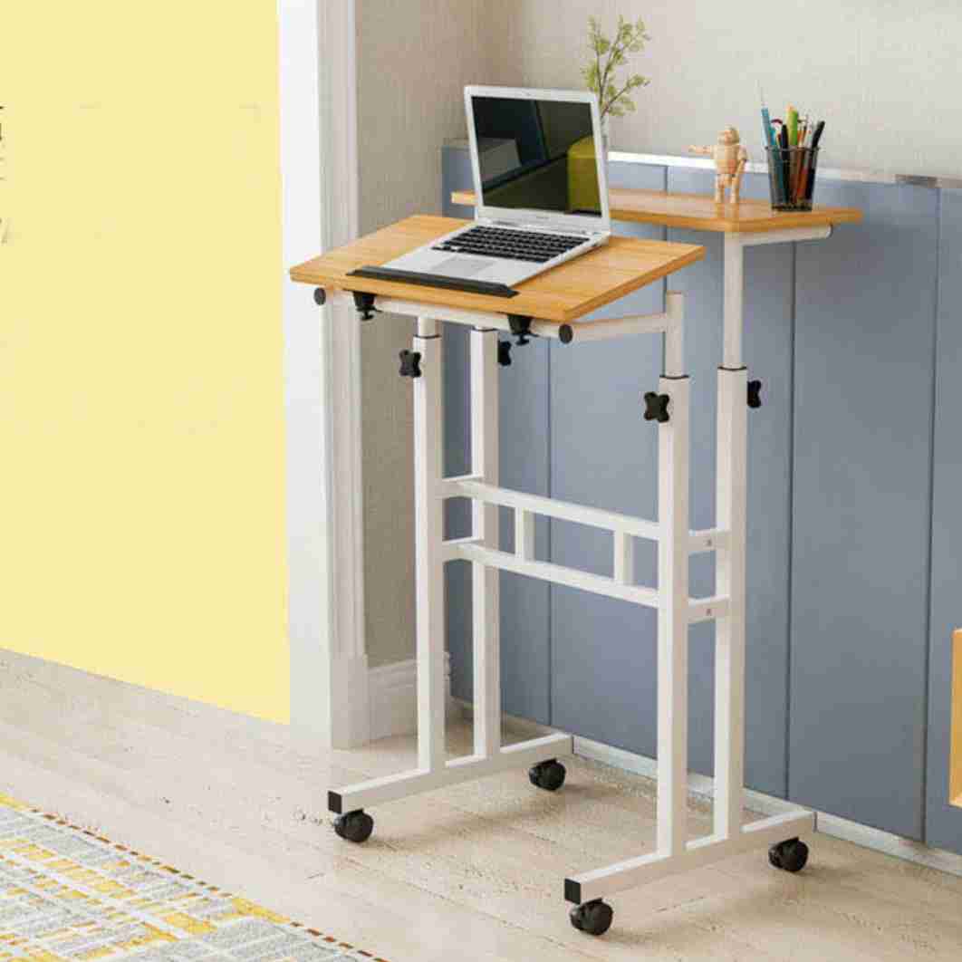 높낮이조절책상 스탠드형 책상 키다리 키높이 서서공부하는책상