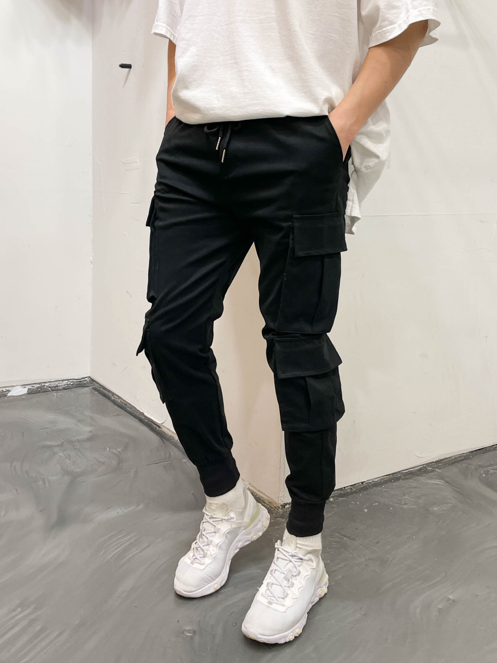 남자 테크웨어 카고 조거팬츠 건빵바지 - 상세 이미지 5