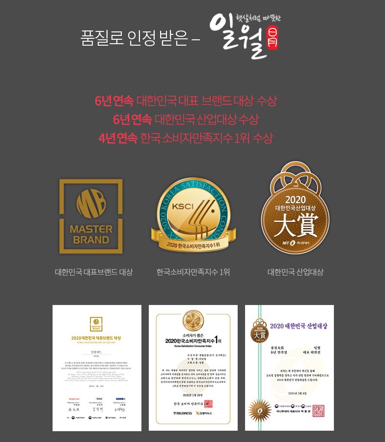 2023년형 일월 초절전 온돌마루 전기 매트 소형 장판 온열 무자계 나노륨