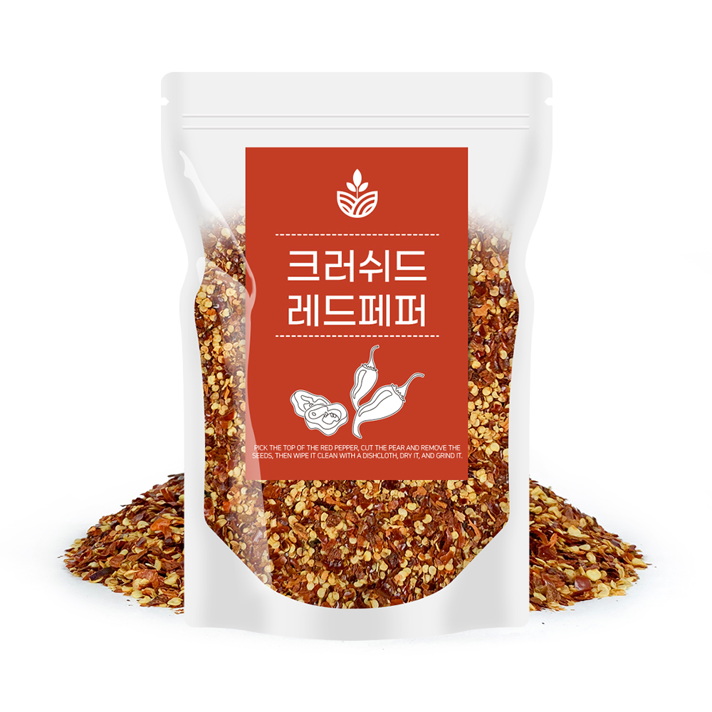 크러쉬드레드페퍼 500g 매운 고추가루 고춧가루 고추씨 가루