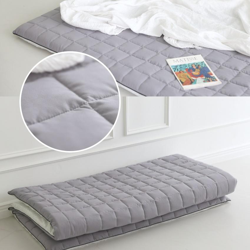 S 원룸매트리스 싱글 3단접이식매트 바닥토퍼 1인용