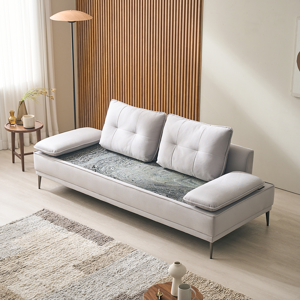 샘스톤 컴프리스 취옥석 데이베드 돌소파 KH002