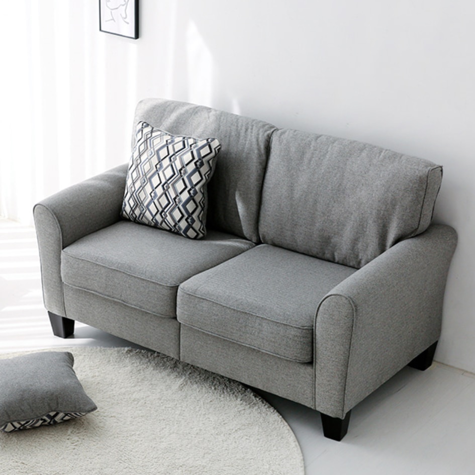 2인용 디자인소파 컬러 쇼파 연예인 미니멀 디자이너 특이한 포인트