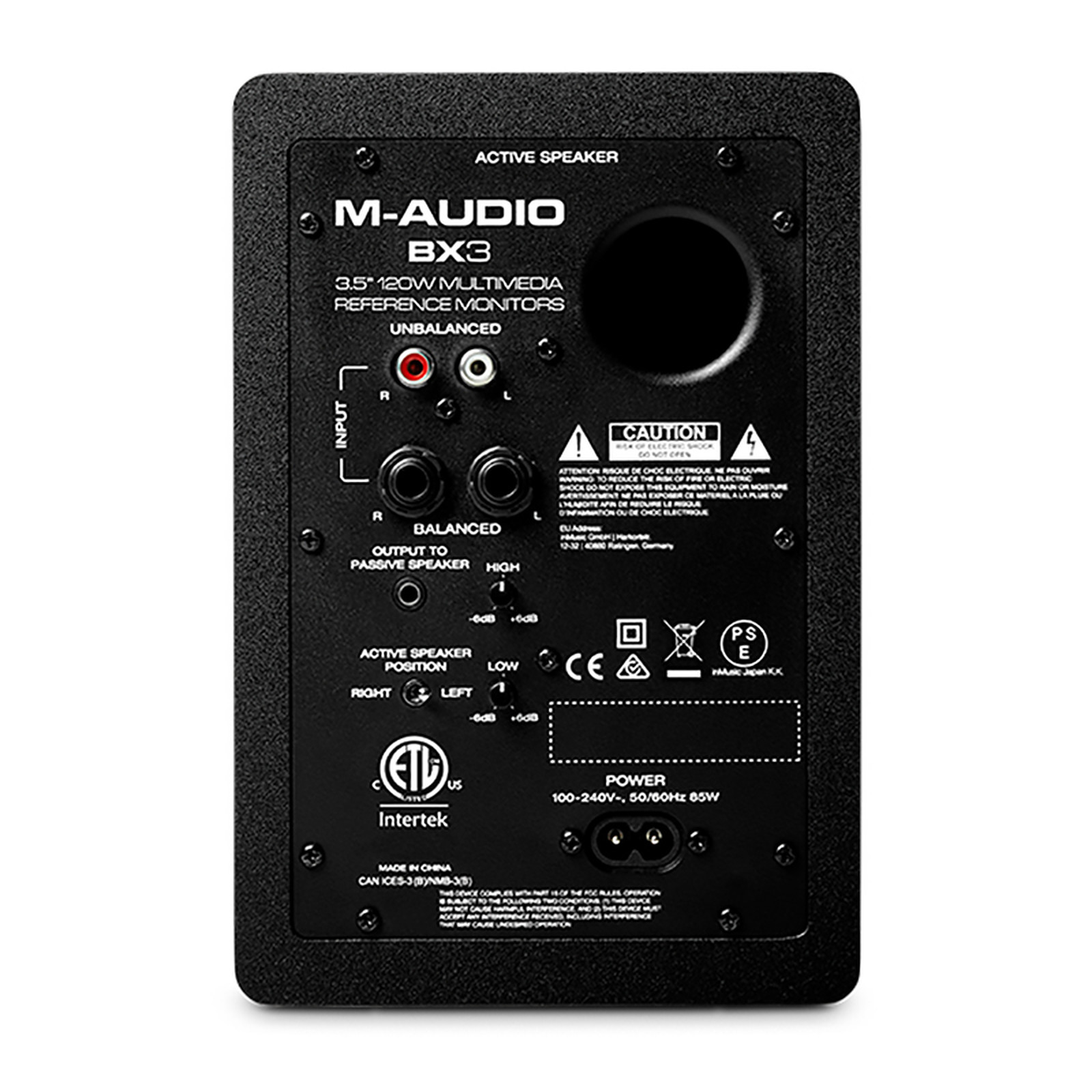 M-Audio BX3 엠오디오 액티브 모니터 스피커 1조 - 상세 이미지 3