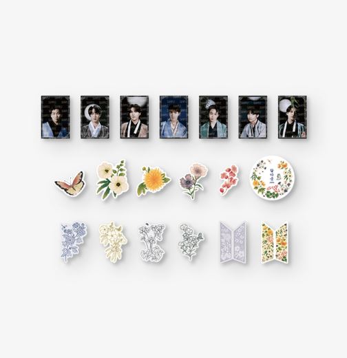 새재품 BTS 굿즈 방탄소년단 2022 달마중 굿즈 스티커세트 - 상세 이미지 5