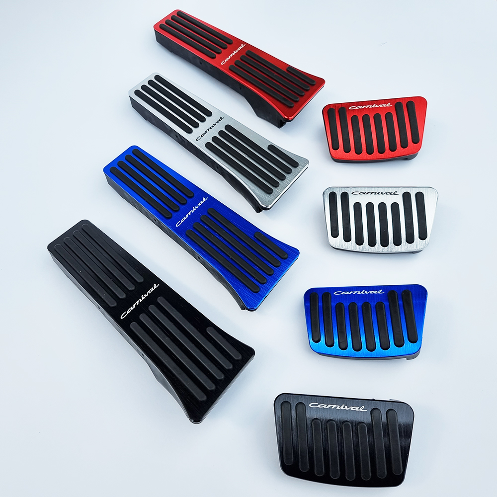 오르간페달을 스포티하게 4세대 카니발 (21-26년형) 알루미늄 엑셀 브레이크 페달 커버 - 상세 이미지 5