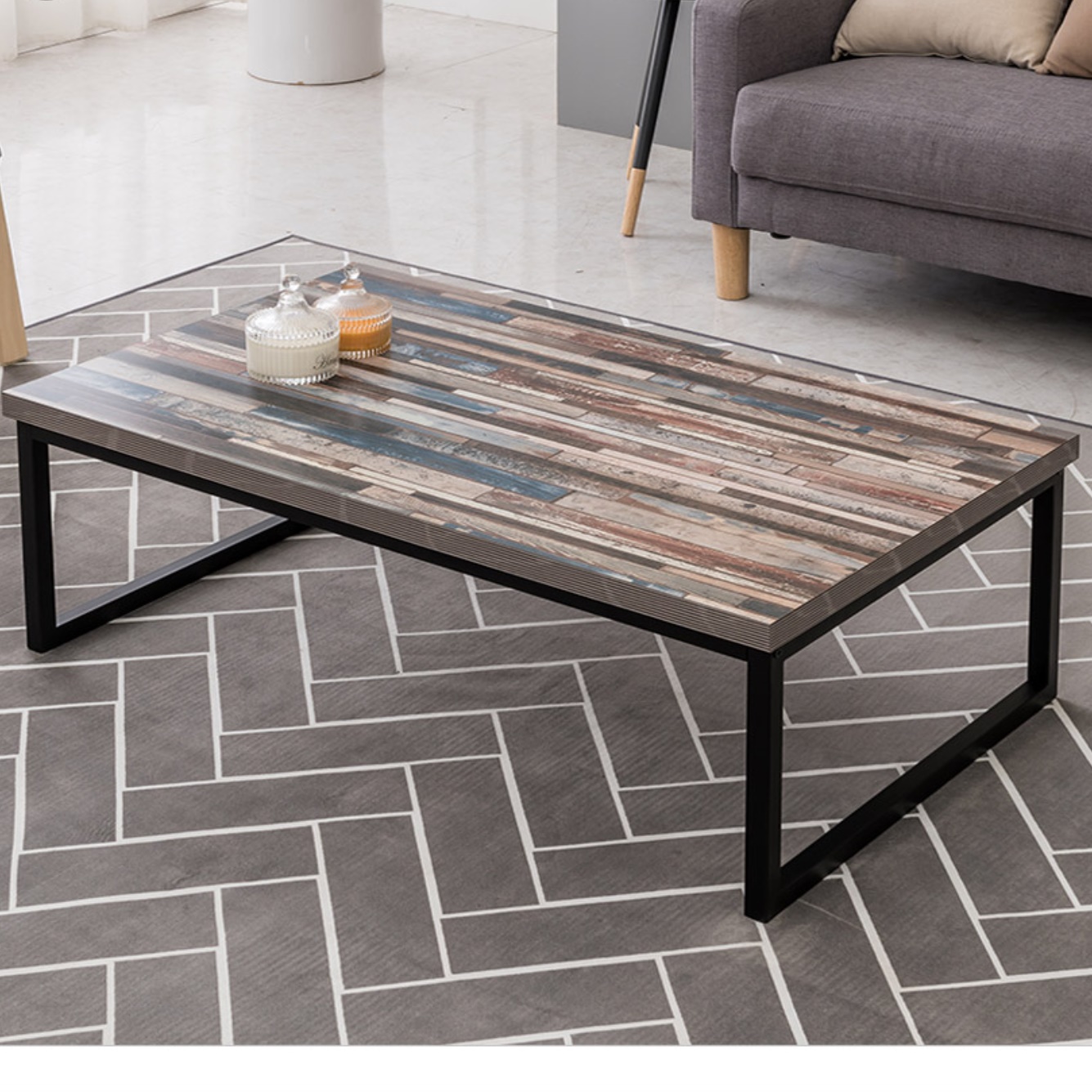 원목 높은 좌식 테이블 1200 거실용 탁자 높은 거실 테이블