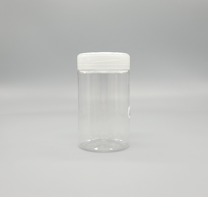올담 원형 플라스틱 소분 용기 300ml 깔끔 심플한 쿠키통 양념통 냉장고 보관통 - 상세 이미지 3