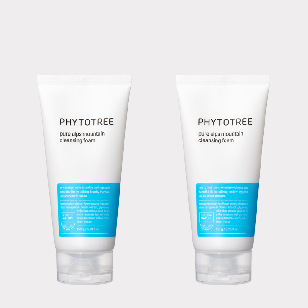1+1 / 2+2 피토트리 퓨어 알프스 딥 폼 클렌징 150ml 세안제 저자극 딥클렌저 - 메인 이미지