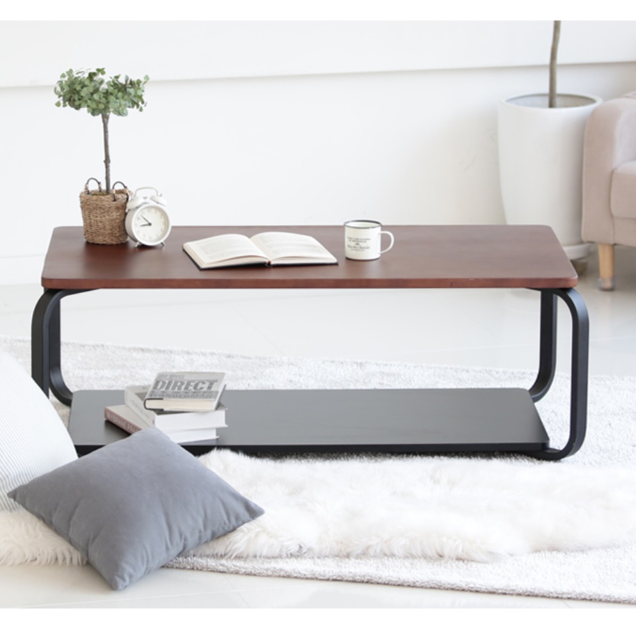 높은 좌식 테이블 빈티지 티테이블 북유럽 엔틱 통판 좌탁