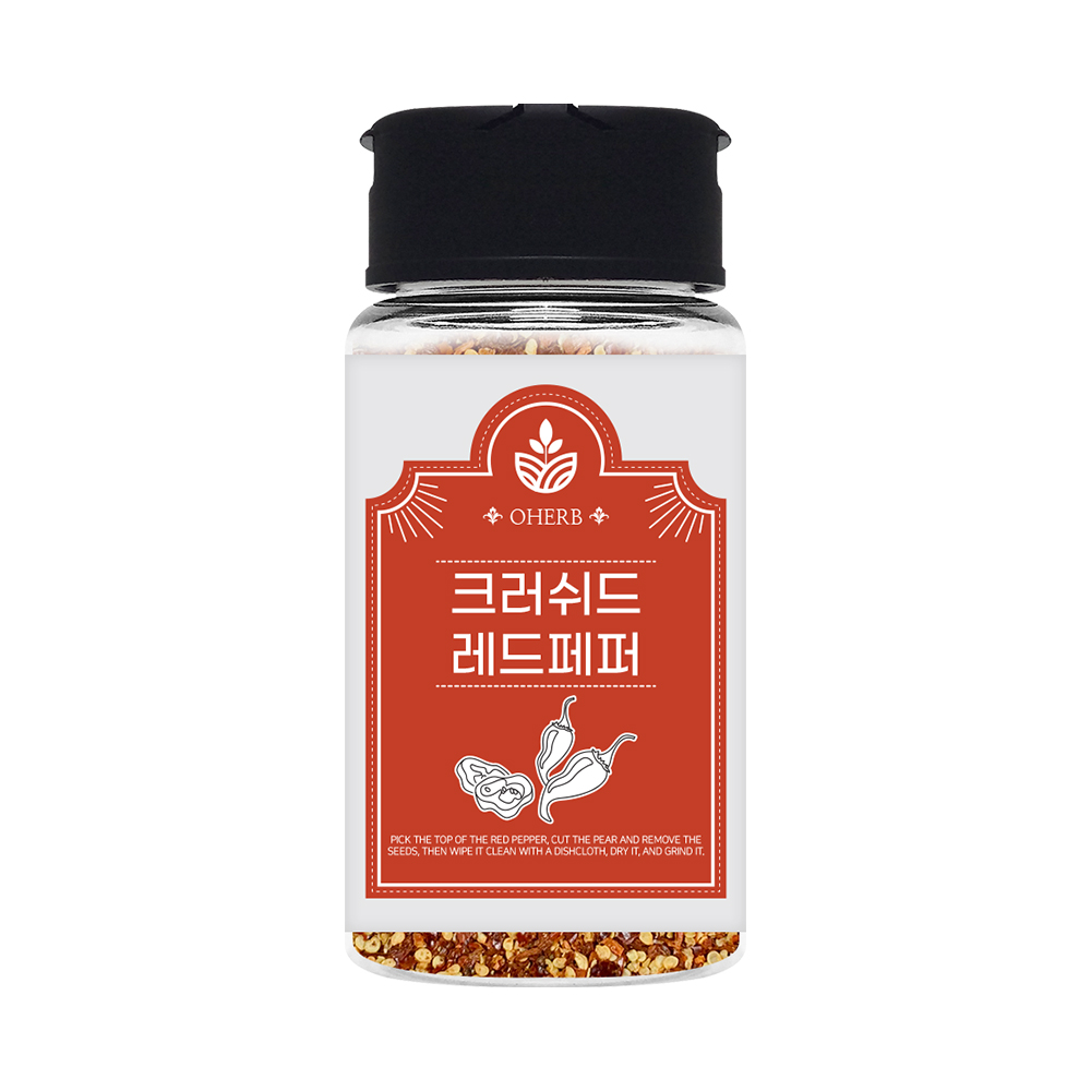 크러쉬드레드페퍼 40g 매운 고추가루 고춧가루 고추씨 가루 - 상세 이미지 5