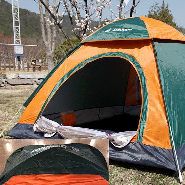 3-4인용 돔텐트 감성 원터치 텐트 방수 돔형 텐트
