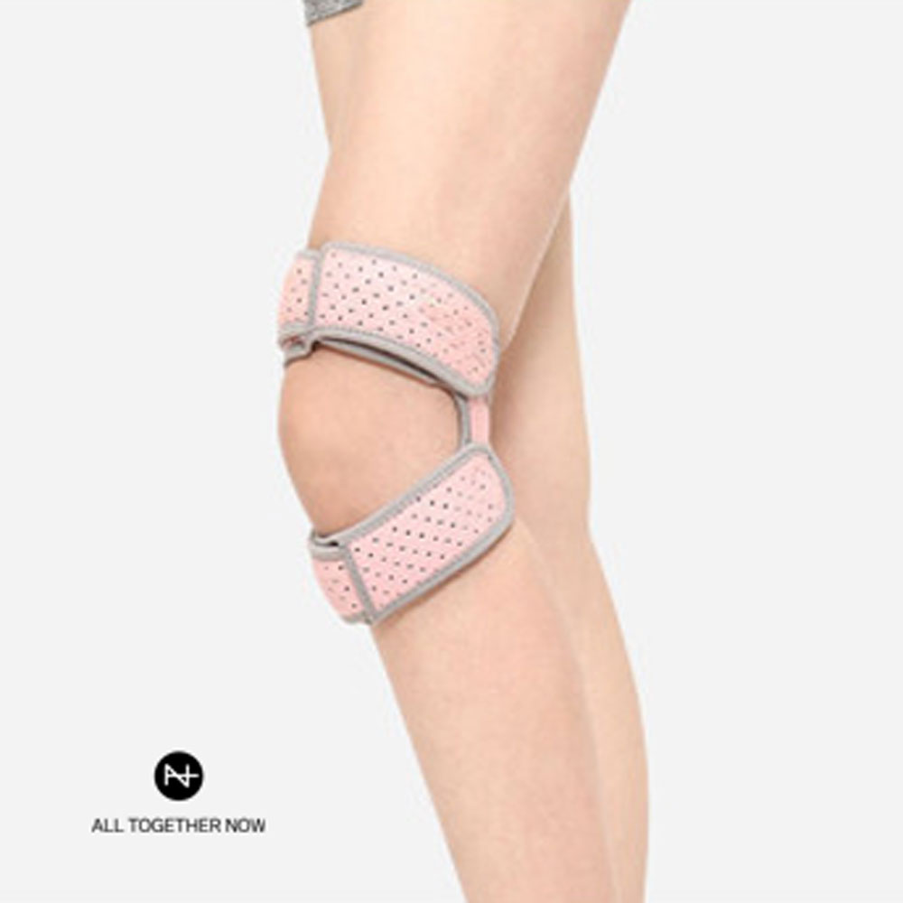 올투게더나우 자바라 런닝 무릎보호대 러닝 스쿼트 크로스핏 관절 보호 밴드 블랙 한쪽