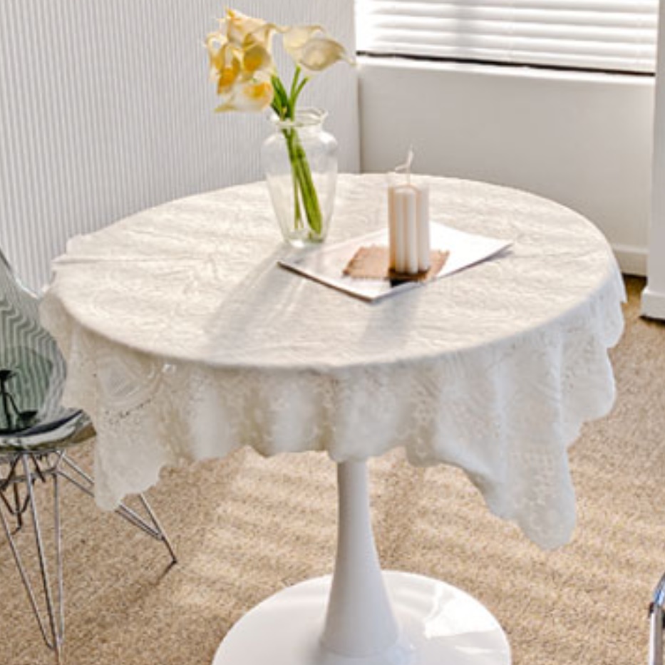 예쁜 식탁보 행사용 행사 테이블보 둥근식탁보 야외 테이블보 140x200