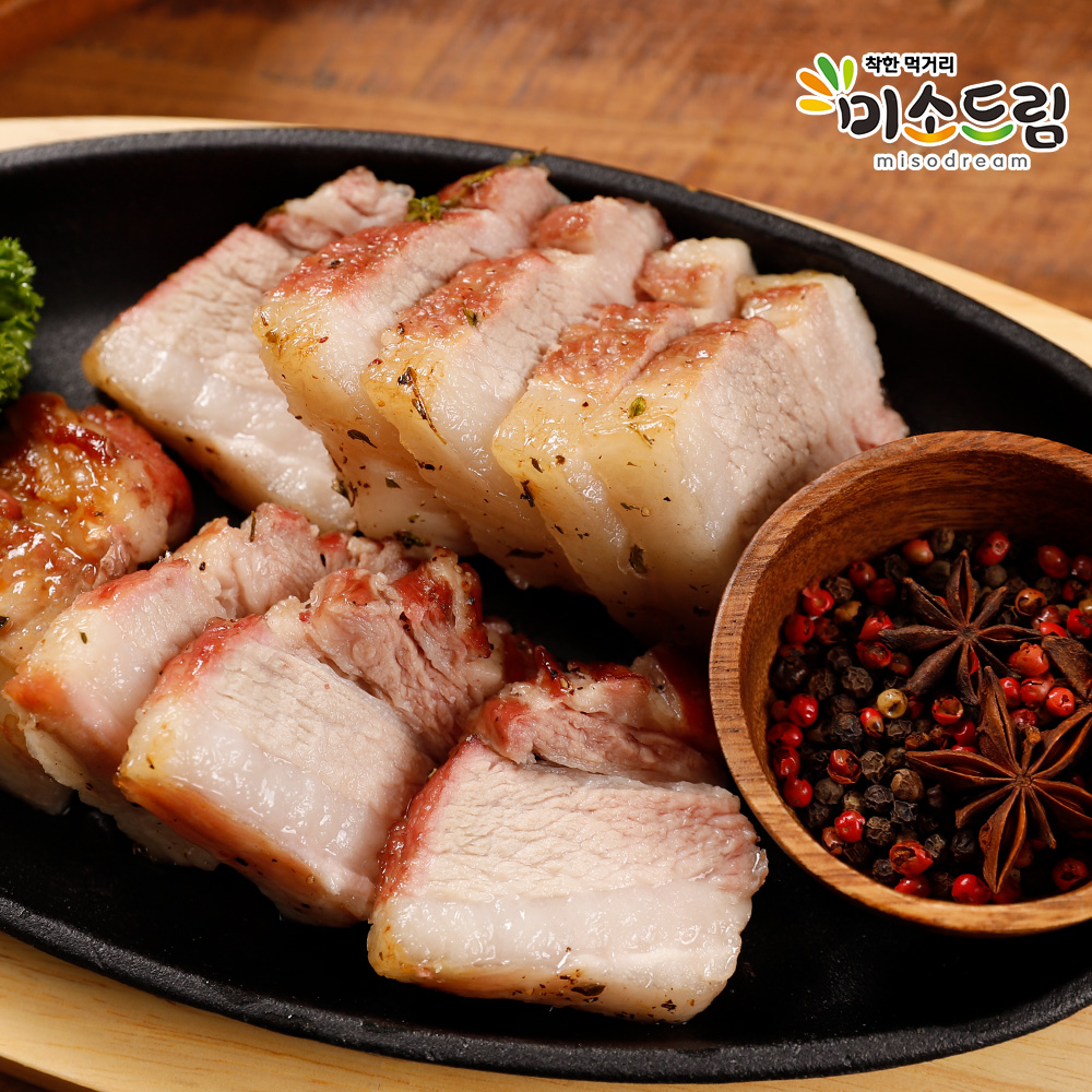 한돈 선물세트 목살 삼겹살 보성녹돈 돼지고기 구이용 500g+500g