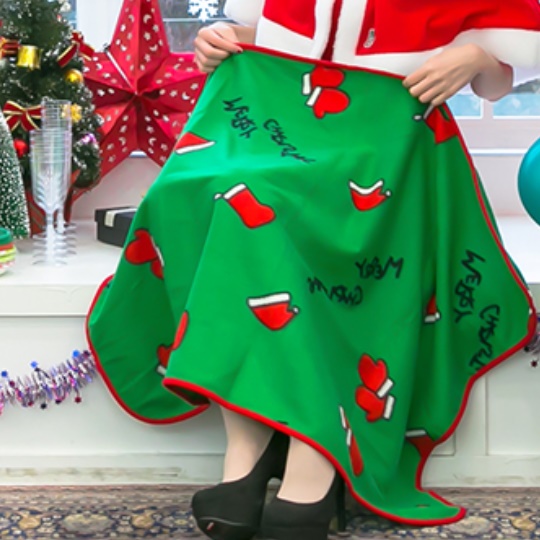 크리스마스담요 골프 무릎담요 카페 소형 산타담요 중형