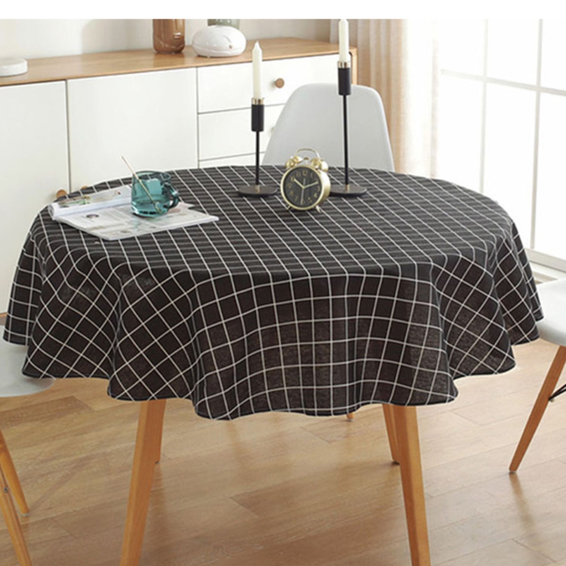 예쁜 식탁보 행사용 둥근식탁보 행사 테이블보 야외 테이블보