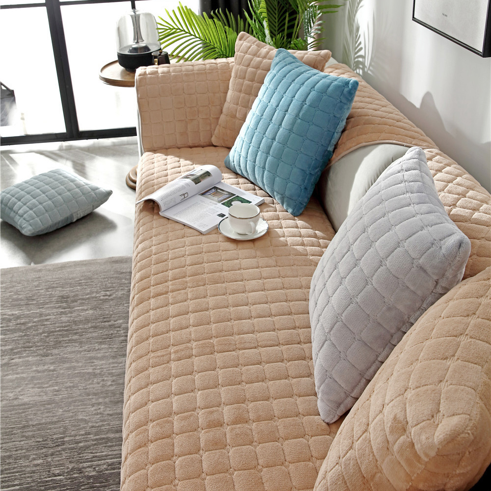 극세사 밍크 겨울 쇼파패드 쇼파커버 매트 단품