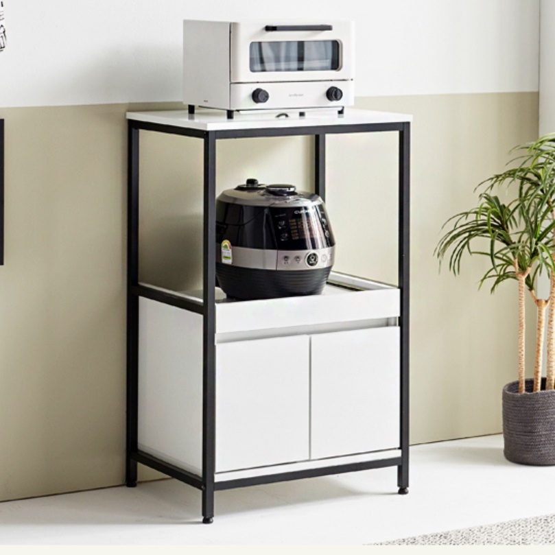 거치대 광파 오븐 장 렌즈 다이 전기 밥솥 수납장