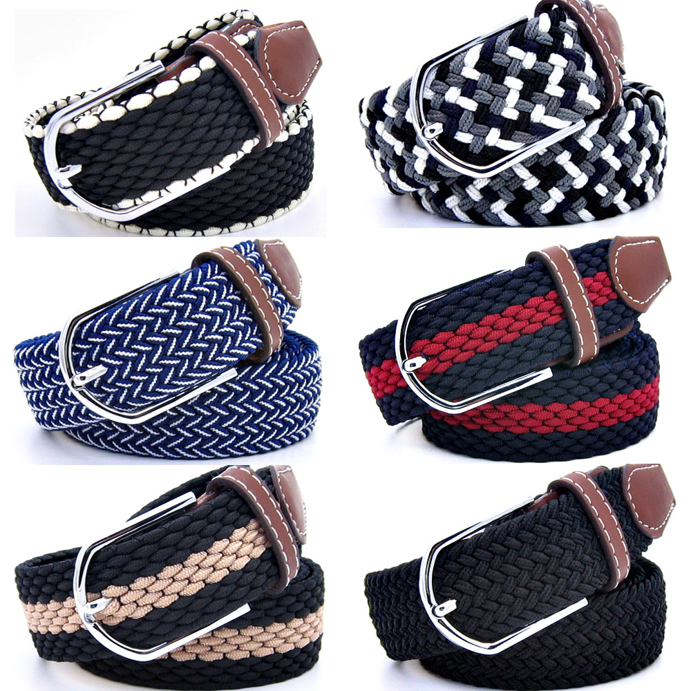 캐주얼 스판 메쉬 벨트 남성 여성 허리띠 혁대 남녀공용