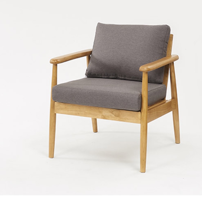 고무나무 원목 편한 원룸 쇼파 미니멀 매장 푹신한 작은 소파