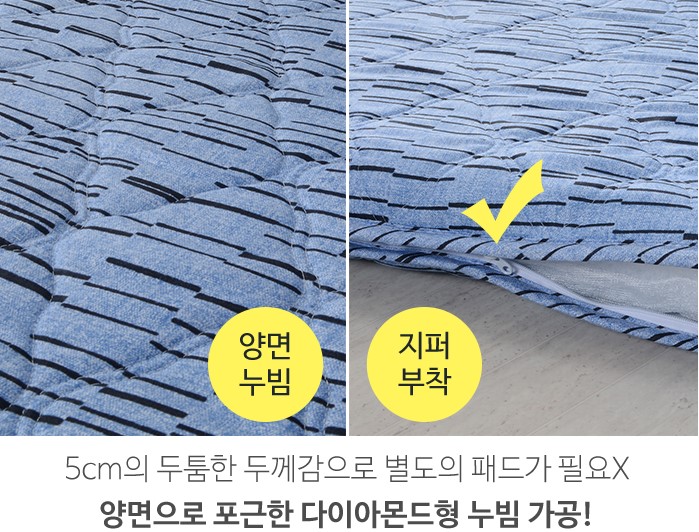 솜요 요매트 바닥요 요셋트 바닥에 깔고자는요 까는이불 싱글