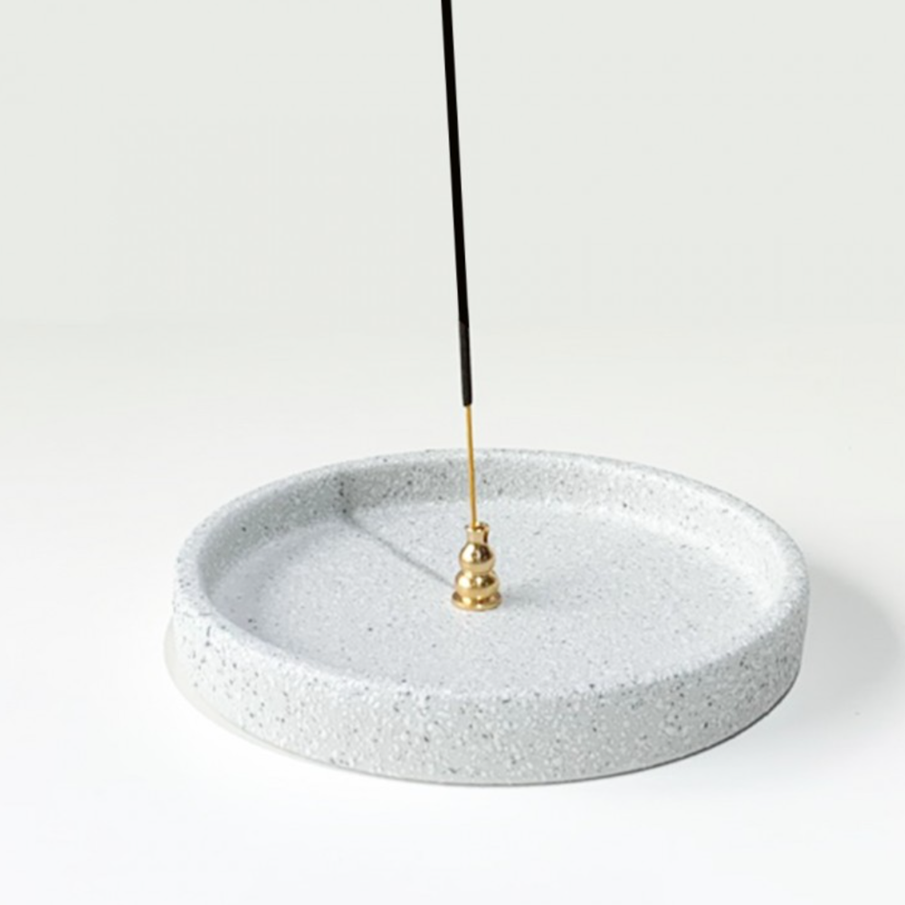 도트 대리석 인센스 홀더