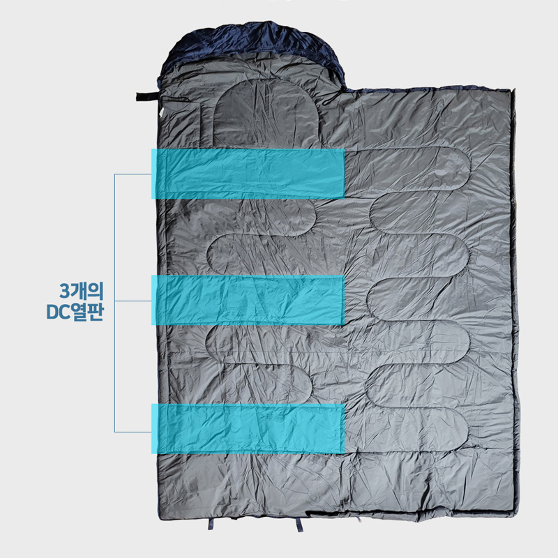 USB 전기장판 캠핑 휴대용 차박용 전기매트 이불 온열 무선 보조배터리 1구 보관가방