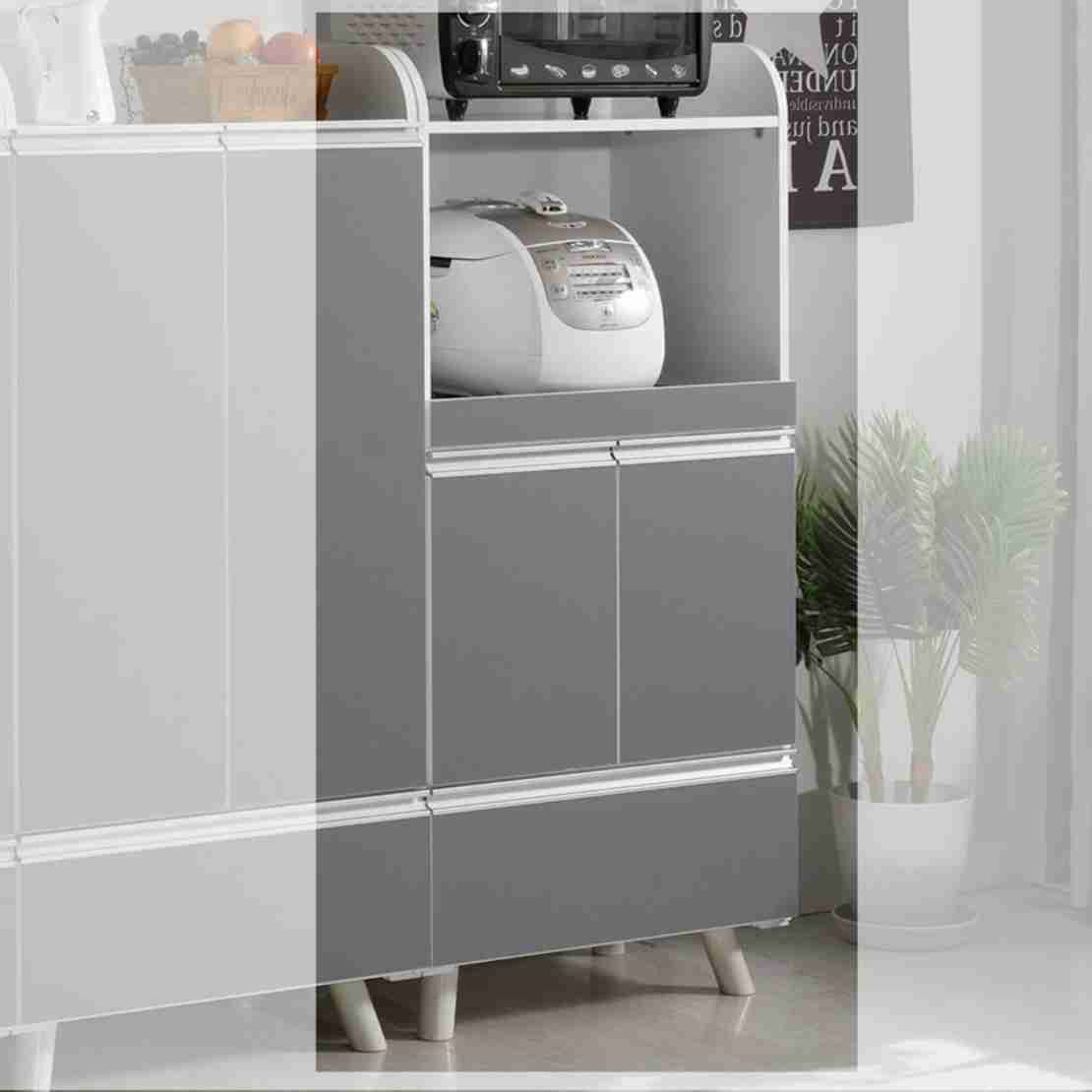 광파 오븐 거치대 전기 밥솥 수납장 오븐장 렌즈 다이