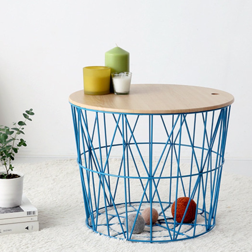 화분 테이블 화분 탁자 장식 얇은 높은 사이드테이블