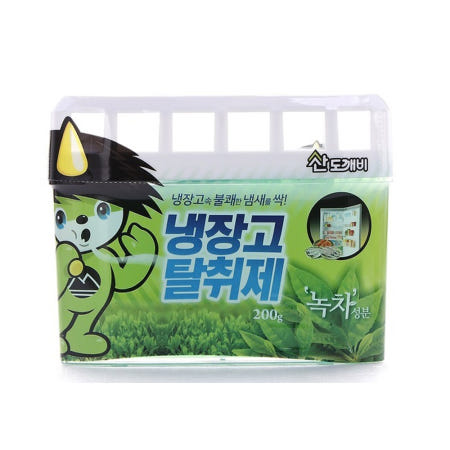 산도깨비 냉장고 탈취제 200g - 녹차 /3개월지속효과/냉장고 냄새제거/김치냄새제거