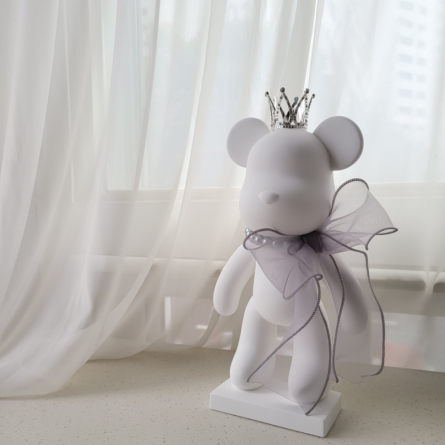 대형 베어브릭 빅베어브릭 석고 실내 방향제 인테리어소품 결혼선물 프리지아