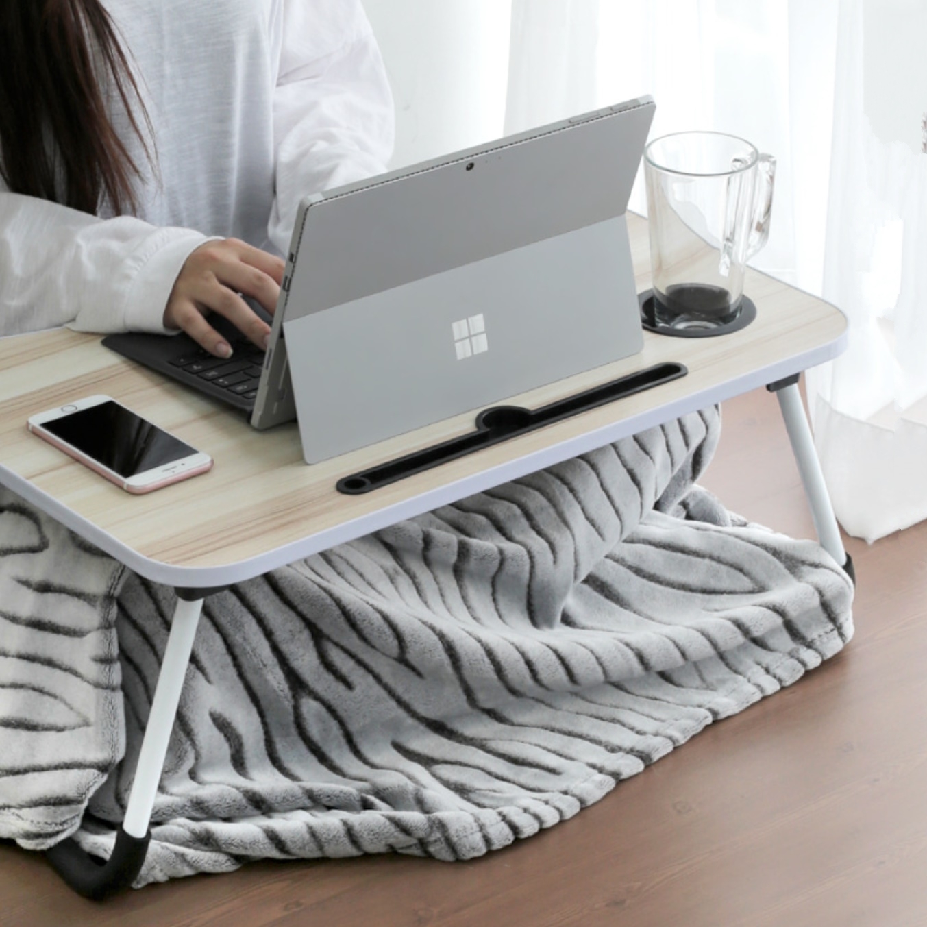 접이식 좌식 책상 기도 낮은 책상 앉은뱅이 책상 앉는