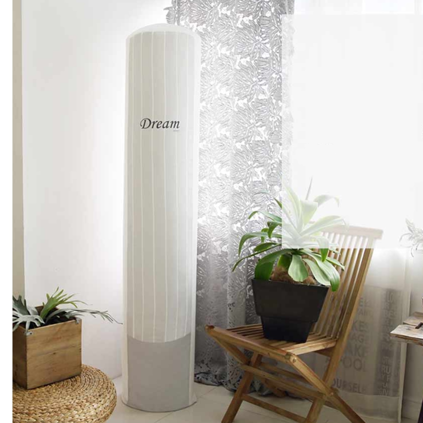 스탠드 에어컨 가림막 에어컨 보관 커버 케이스 차단막 에어컨 차양막 쉴드 가리개 덥게