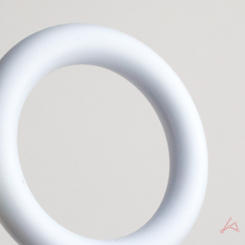 커튼 링 고리 커텐 고정 봉고리 아일렛링 10p 흰색