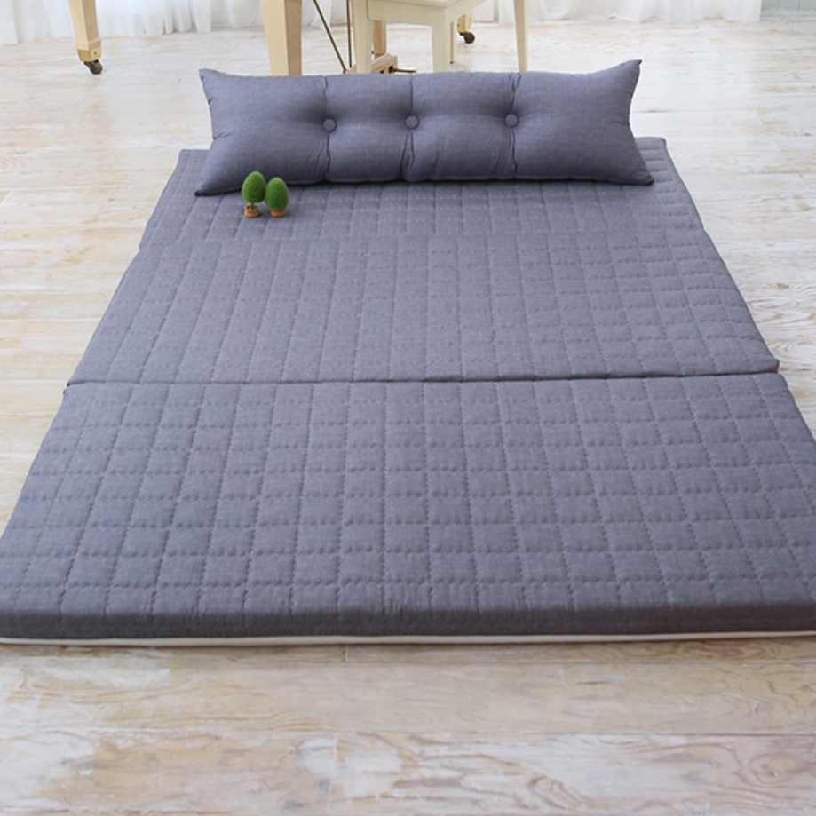 3단 접이식매트릭스 접는 매트리스 슈퍼싱글 접히는 간이 바닥용 토퍼 손님용 원룸매트리스