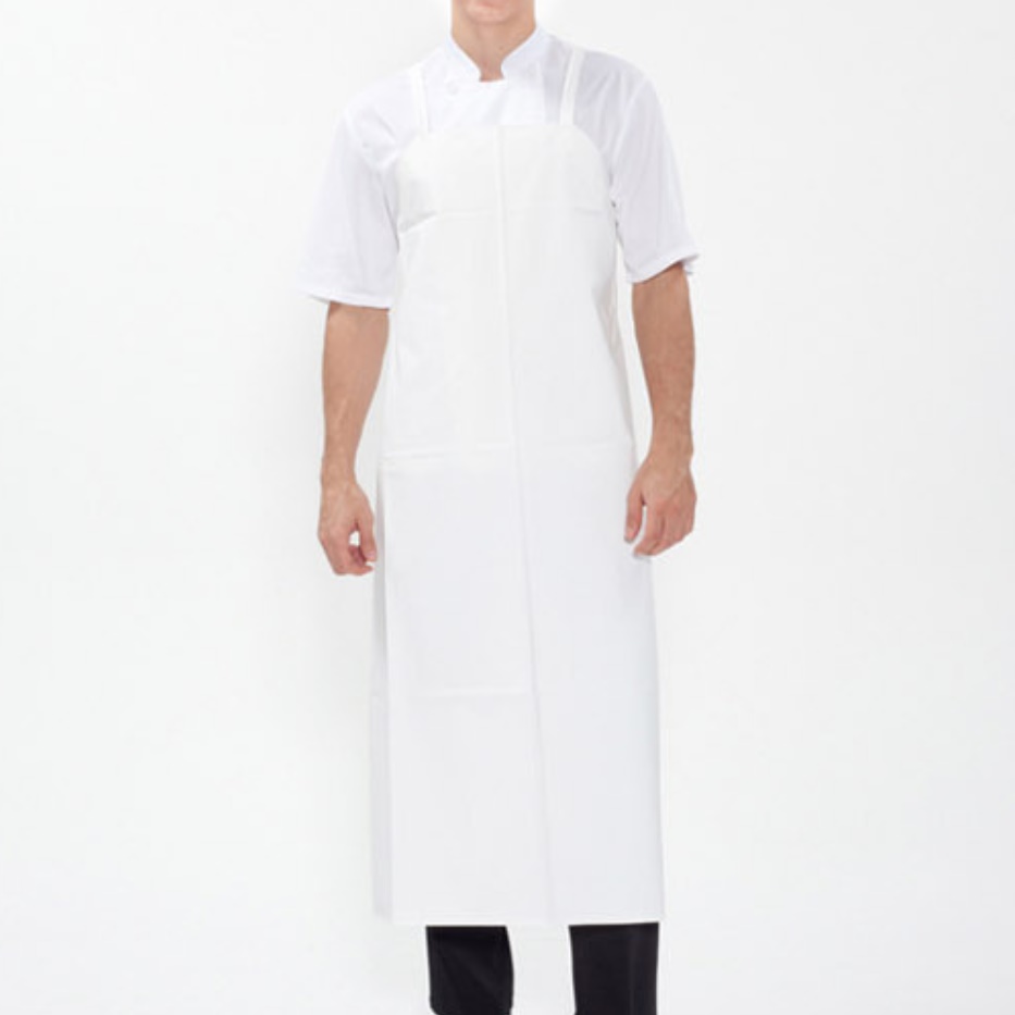 화이트 우레탄 방수앞치마 정육점앞치마 정육 앞치마 수확용 가드닝 식당용 업소용 무릎