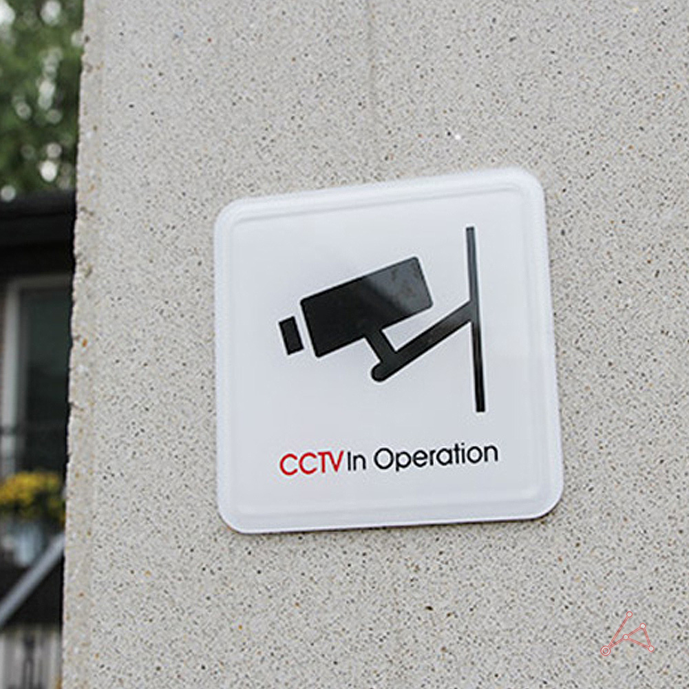 CCTV 작동중 녹화중 촬영중 문구 표지판 설치 안내 - 상세 이미지 5
