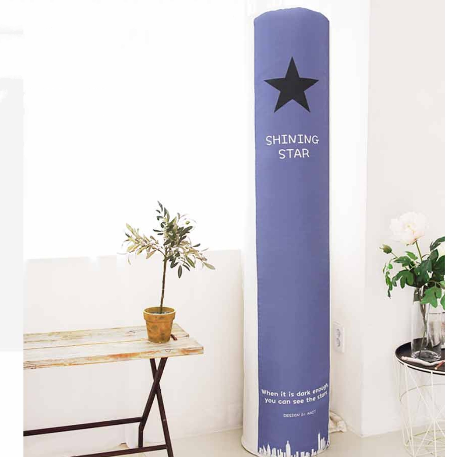 스탠드 에어컨 가림막 에어컨 보관 커버 케이스 차단막 쉴드 가리개 덥게 에어컨 차양막