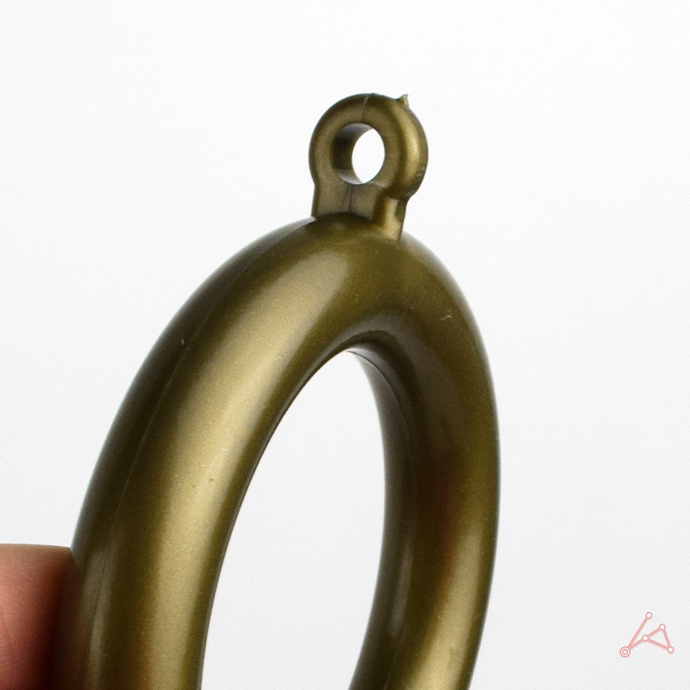 커튼 링 고리 커텐 고정 봉고리 아일렛링 7p 브라운