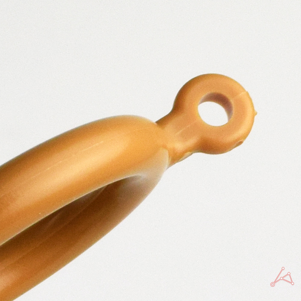 커튼 링 고리 커텐 고정 봉고리 아일렛링 10p 주황색