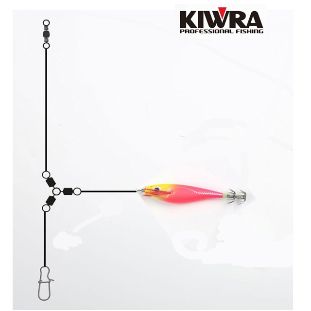 키우라 아모르 가지채비 K-195 A 30cm 쭈꾸미 갑오징어 낚시 채비 - 메인 이미지
