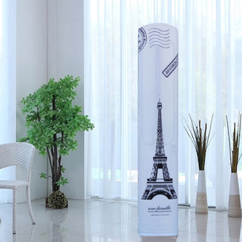 스탠드 에어컨 가림막 에어컨 보관 커버 에어컨 차양막 케이스 차단막 쉴드 가리개 덥게